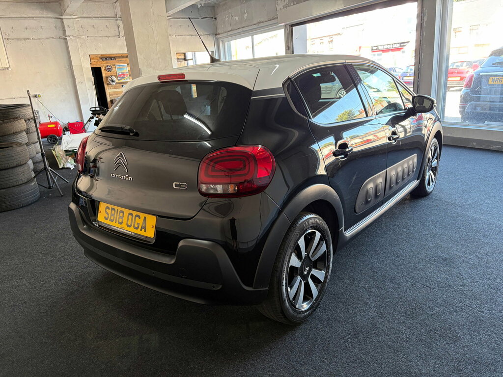 Citroen C3 1.2 Puretech Flair Hatchback Eur Black #3