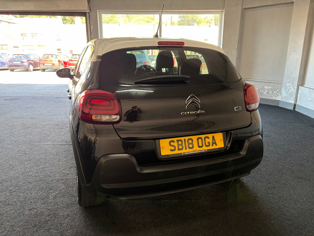 Citroen C3 1.2 Puretech Flair Hatchback Eur Black #4