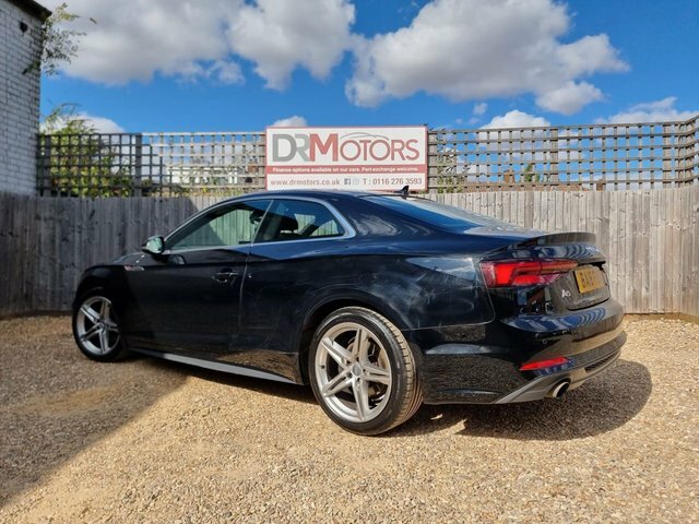 Audi A5 1.4 Tfsi S Line Coupe S Tronic Euro 6 BA18FUV Black #4