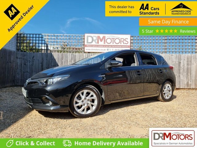 Toyota Auris 1.8 Vvt-h Icon Hatchback Hybrid Cvt Eur Black
