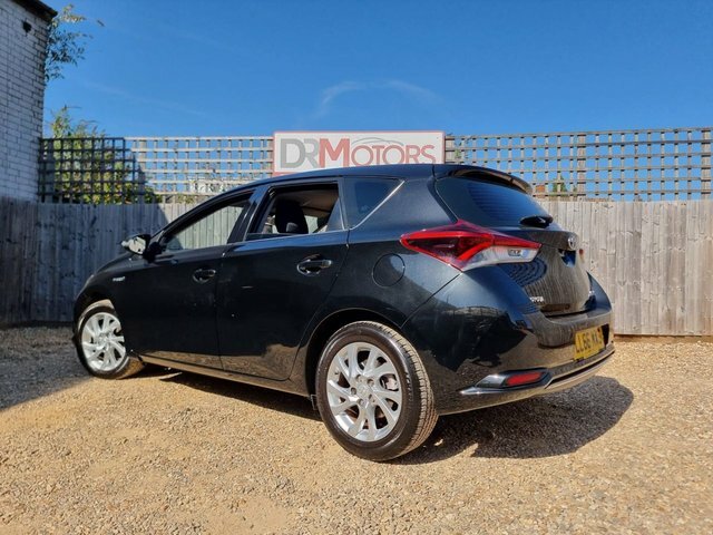 Toyota Auris 1.8 Vvt-h Icon Hatchback Hybrid Cvt Eur Black #4