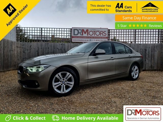 BMW 3 Series 2.0 316D Sport Saloon Euro 6 S Silver