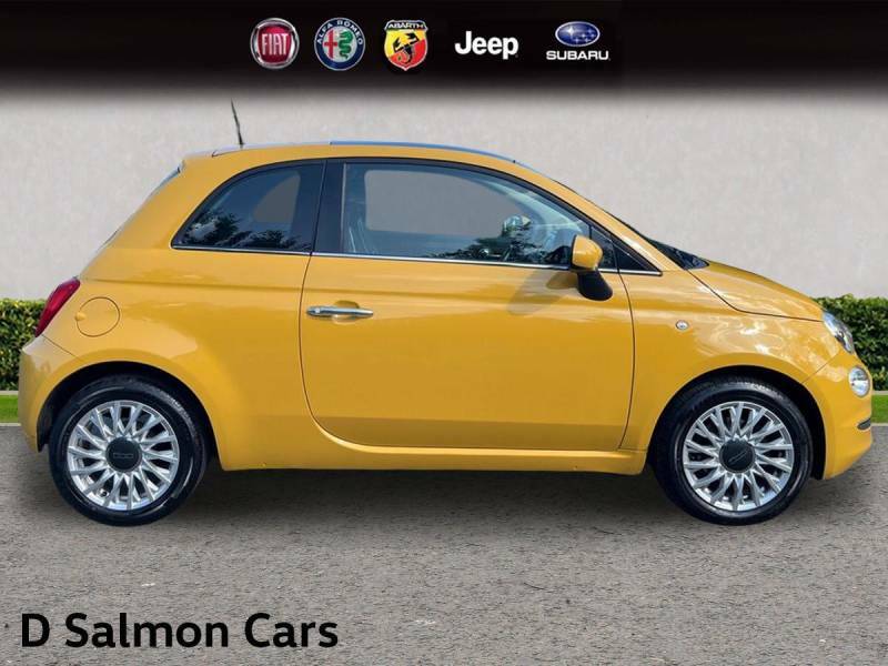 Fiat 500 1.2 Lounge Euro 6 Ss - 2015 65 WM65FPN Yellow #6