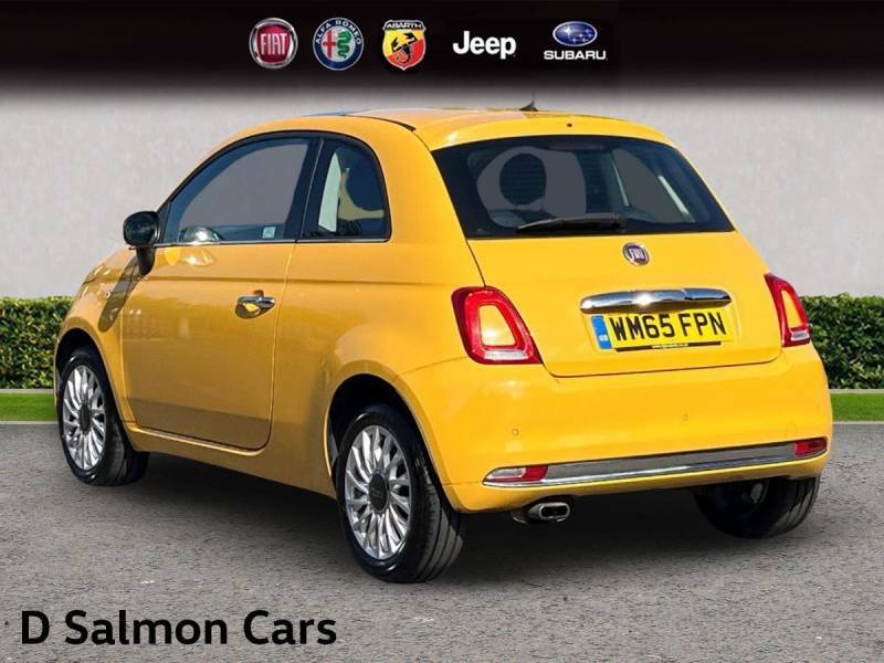 Fiat 500 1.2 Lounge Euro 6 Ss - 2015 65 WM65FPN Yellow #5