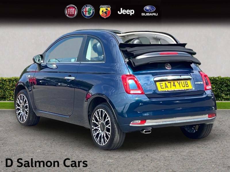 Fiat 500C 1.0 Mhev Convertible Euro 6 Ss Blue #4