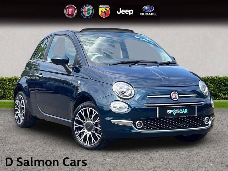 Fiat 500C 1.0 Mhev Convertible Euro 6 Ss Blue