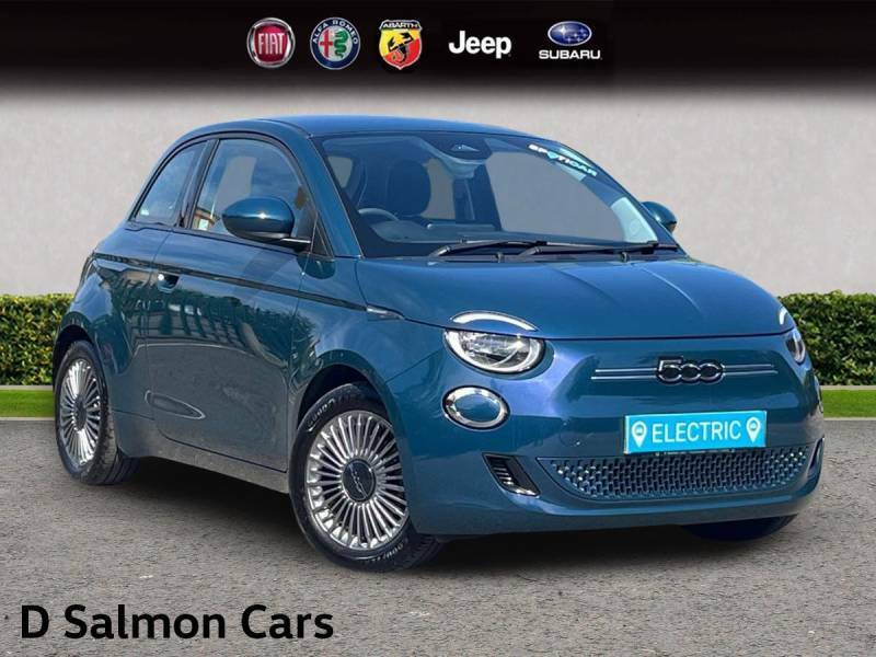 Fiat 500E 42Kwh Auto 3dr Green