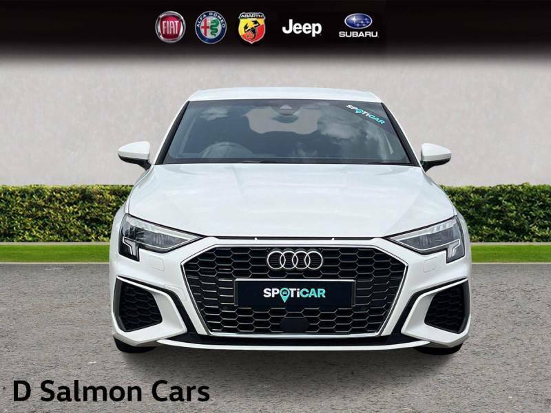 Audi A3 1.5 Tfsi 35 S Line Sportback S Tronic Euro 6 Ss White #6