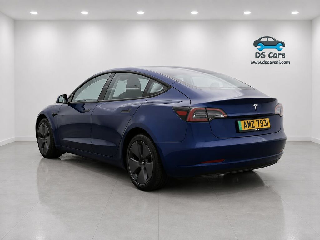 Tesla Model 3 Saloon AMZ7931 Blue #4
