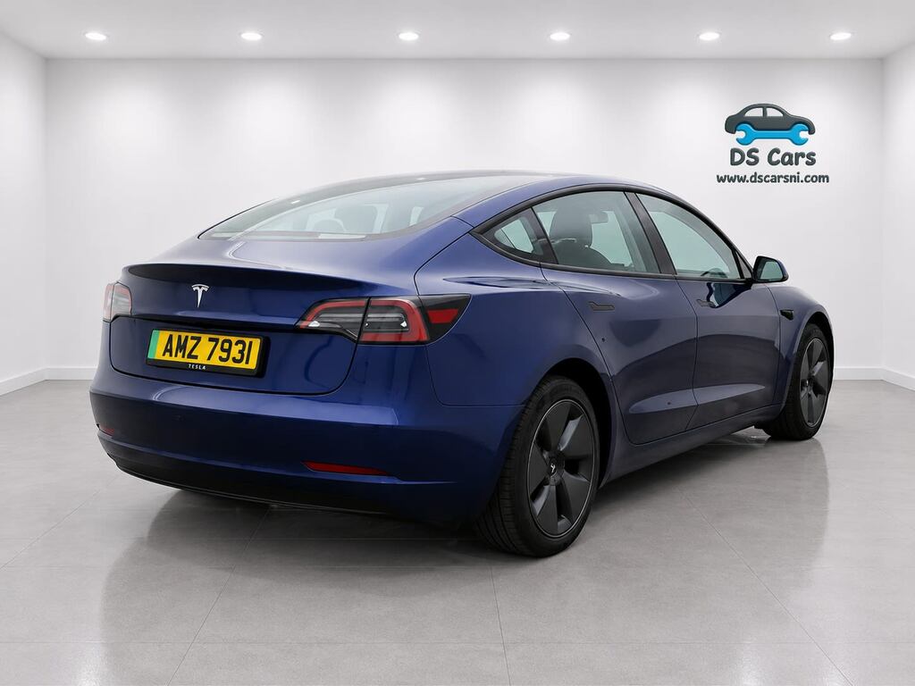 Tesla Model 3 Saloon AMZ7931 Blue #5