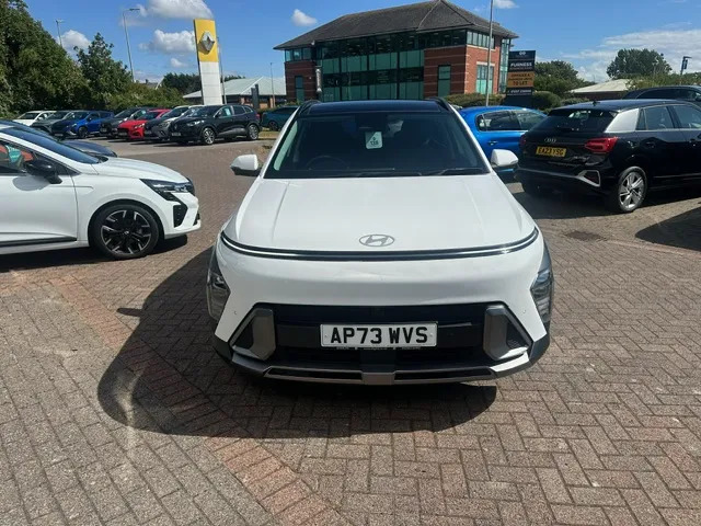 Hyundai Kona 1.6 Gdi Hybrid Ultimate Dct Lux Pack AP73WVS White #2