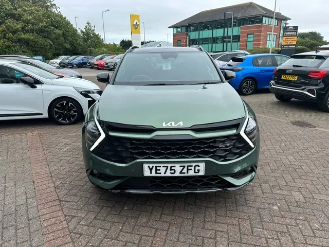 Kia Sportage 1.6T Gdi 241 Phev Gt-line S Awd YE75ZFG Green #2