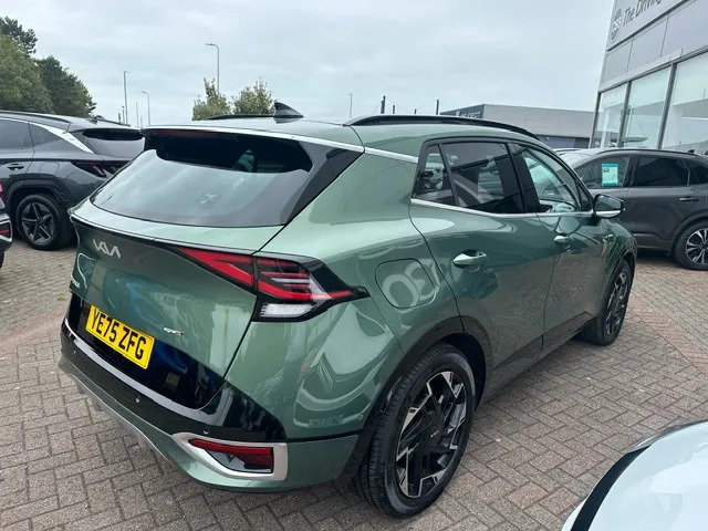 Kia Sportage 1.6T Gdi 241 Phev Gt-line S Awd YE75ZFG Green #5