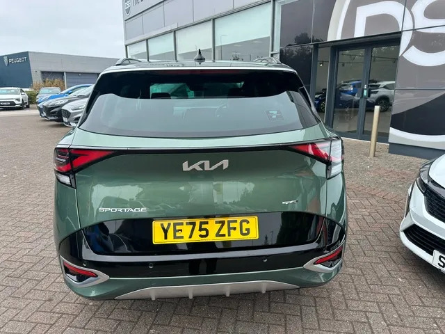 Kia Sportage 1.6T Gdi 241 Phev Gt-line S Awd YE75ZFG Green #3