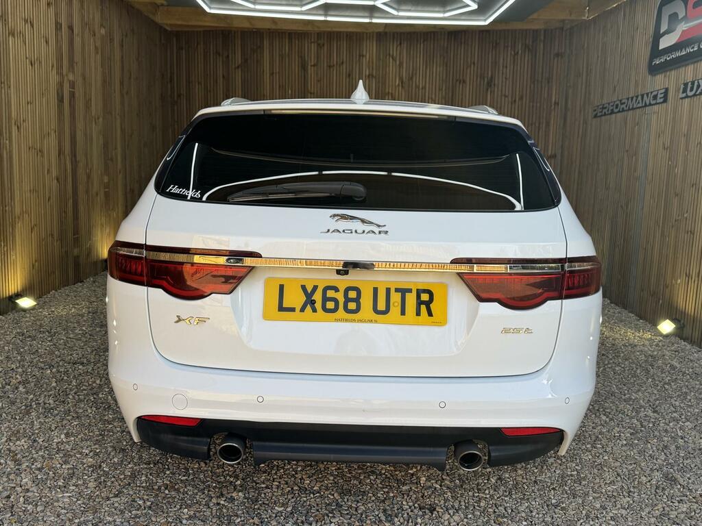 Jaguar XF Portfolio White #5