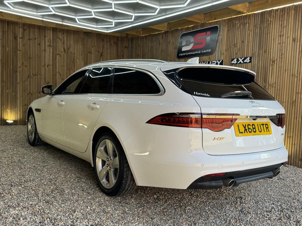 Jaguar XF Portfolio White #4