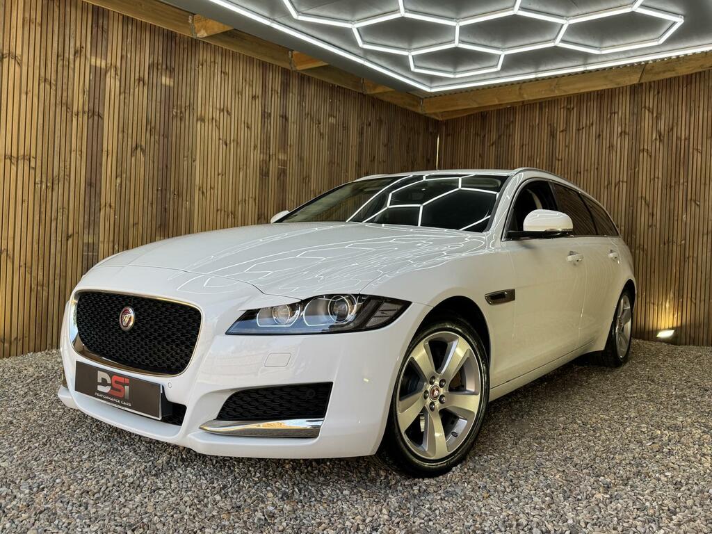 Jaguar XF Portfolio White #3