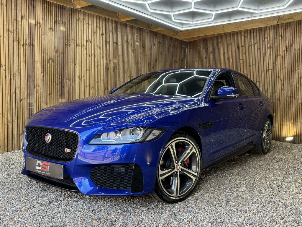 Jaguar XF S Blue #3