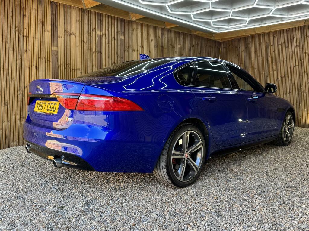 Jaguar XF S Blue #4