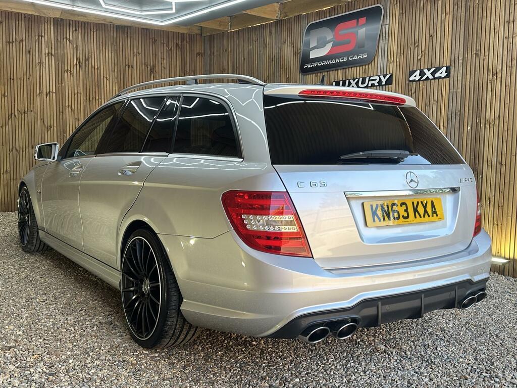 Mercedes-Benz C Class Amg Silver #4