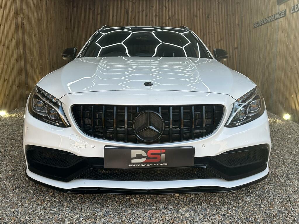 Mercedes-Benz C Class Amg White #2