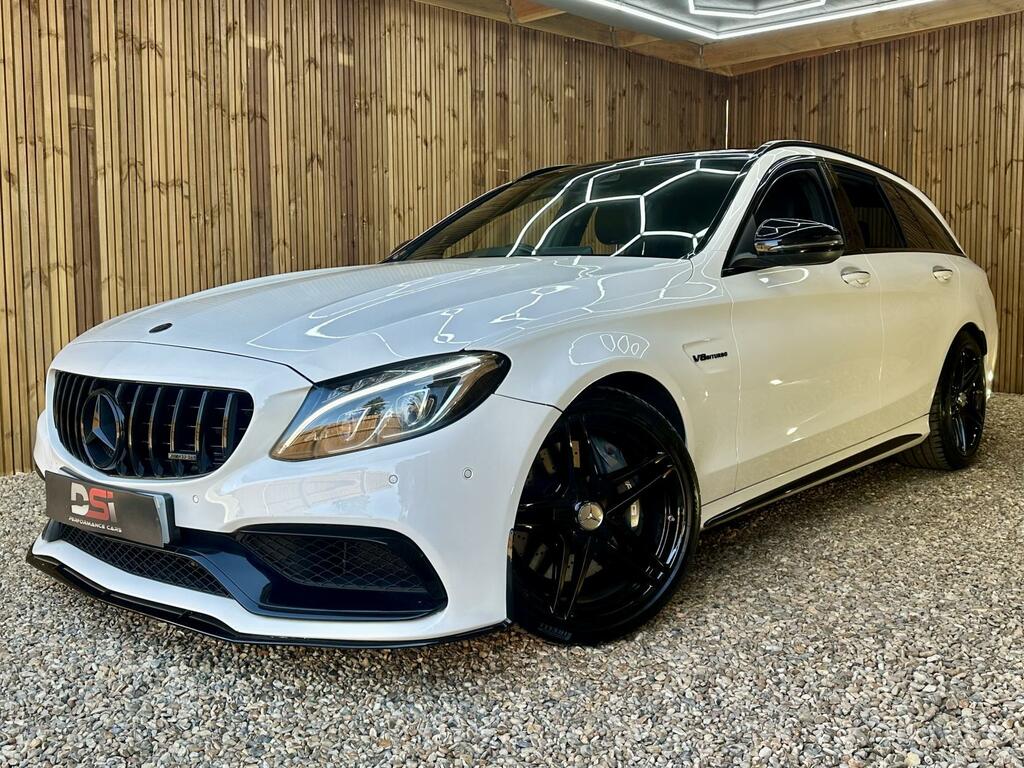 Mercedes-Benz C Class Amg White #3