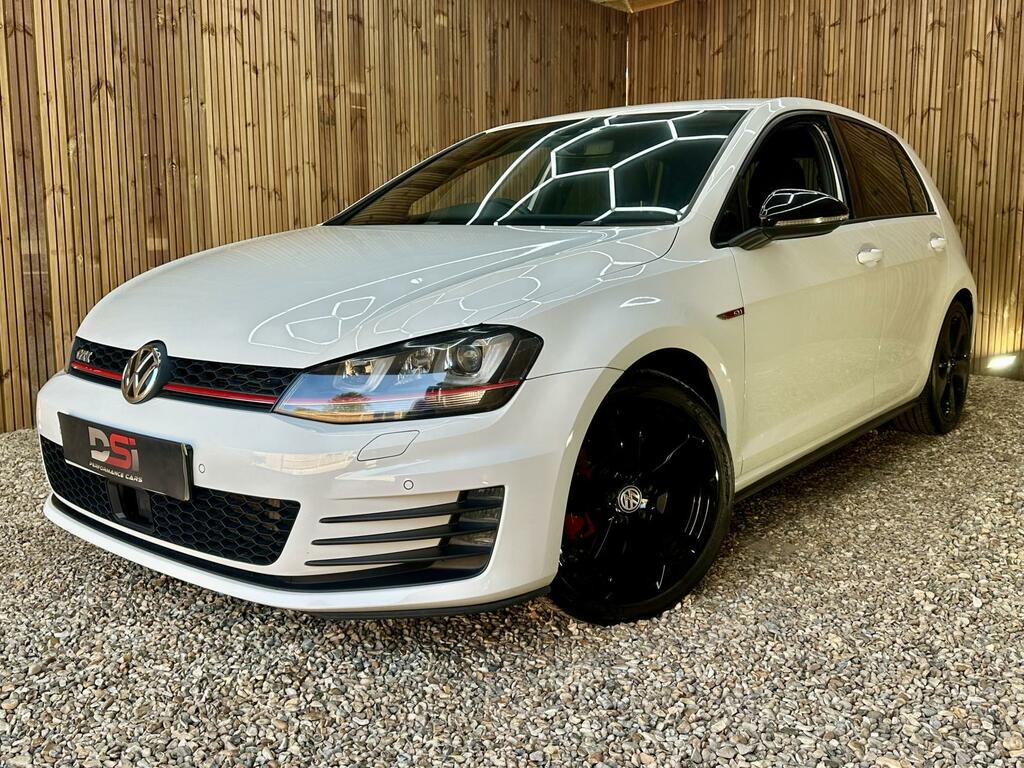 Volkswagen Golf Gti White #3