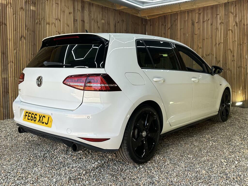 Volkswagen Golf Gti White #6