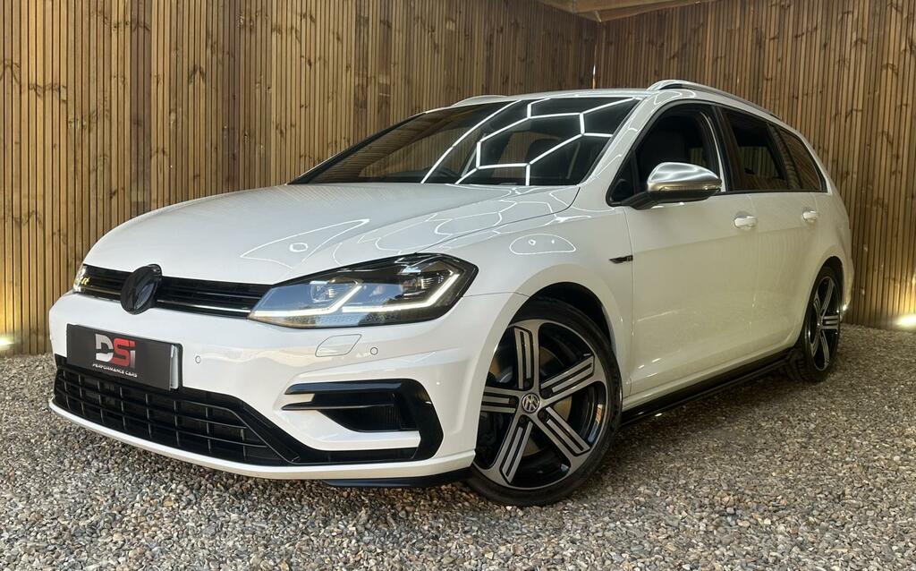 Volkswagen Golf R White #3