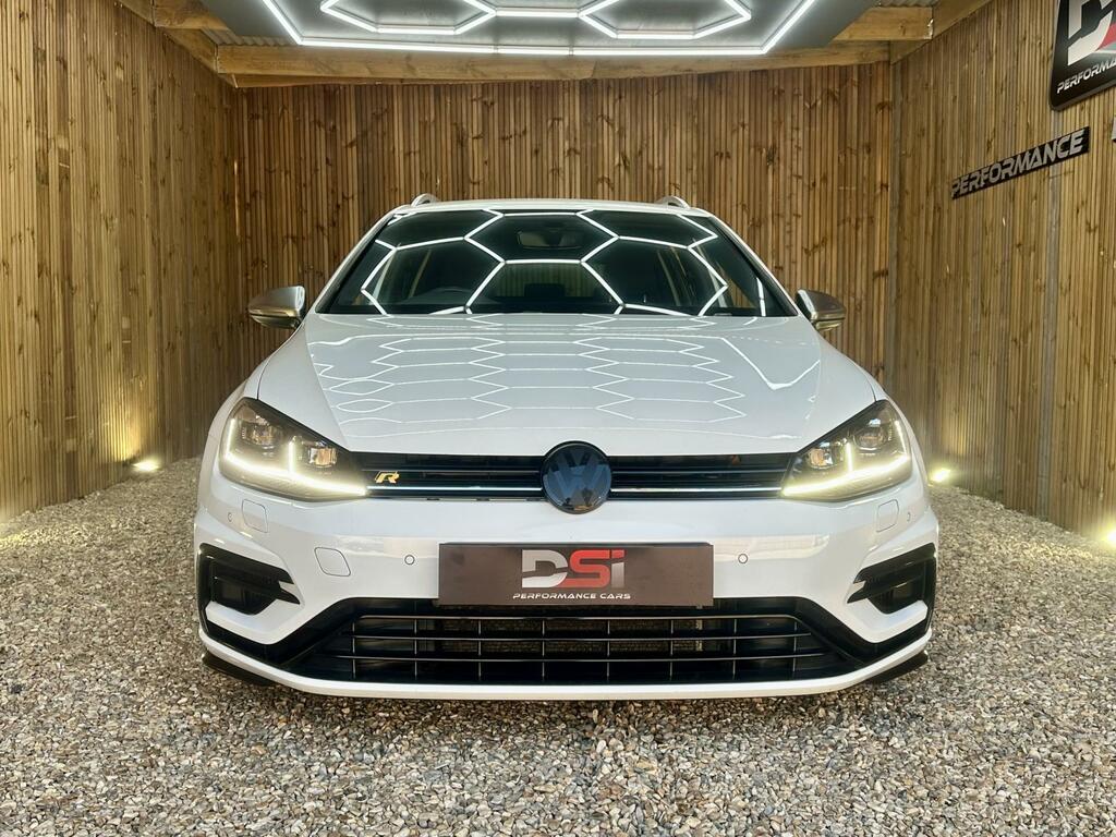 Volkswagen Golf R White #2