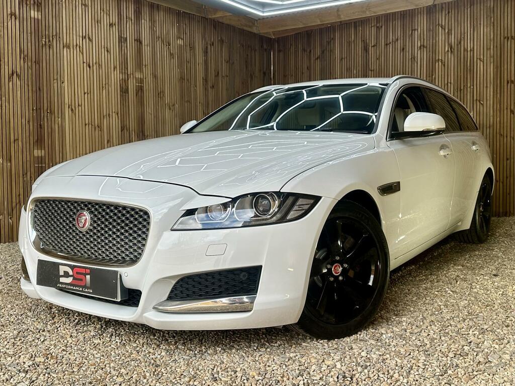 Jaguar XF Portfolio White #3