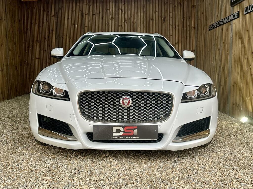 Jaguar XF Portfolio White #2