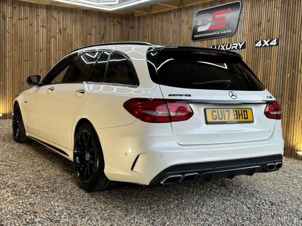 Mercedes-Benz C Class Amg White #4