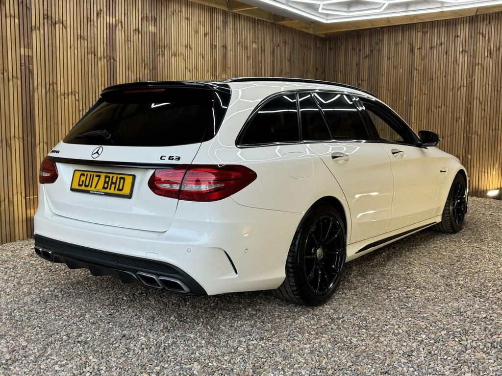 Mercedes-Benz C Class Amg White #6