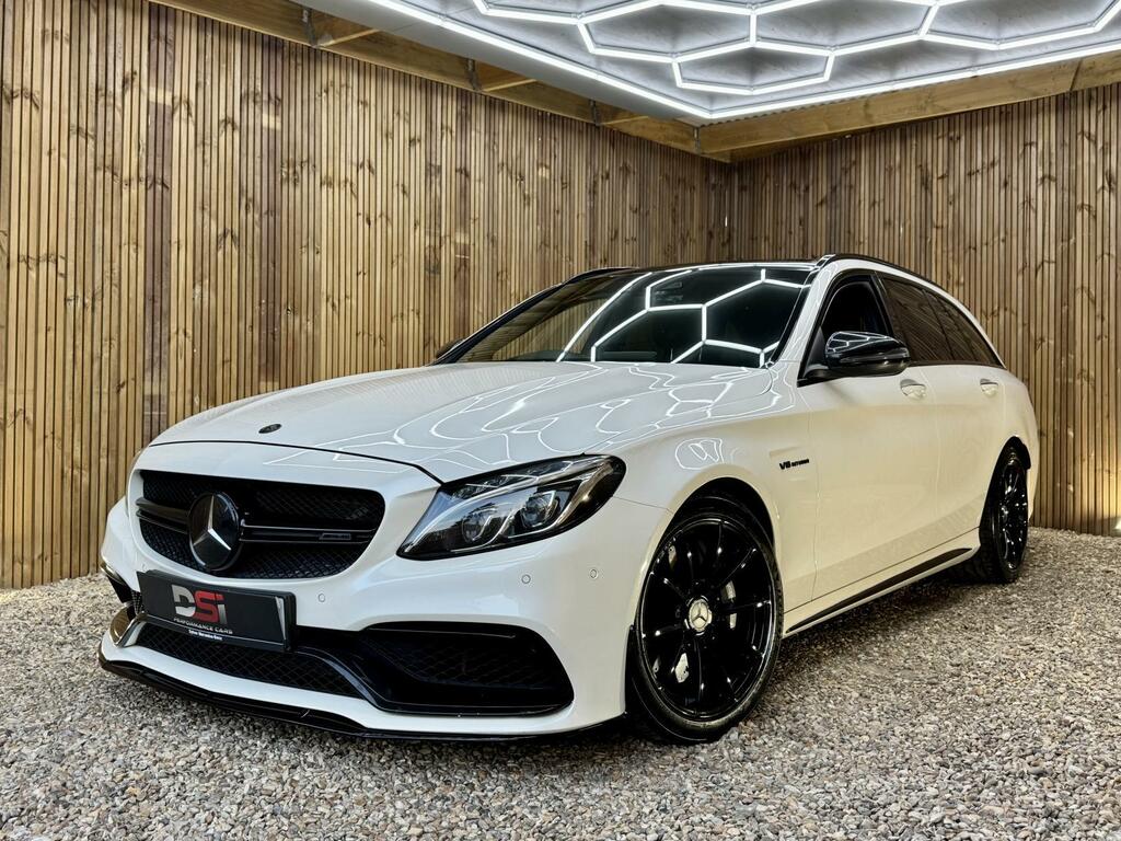 Mercedes-Benz C Class Amg White #3
