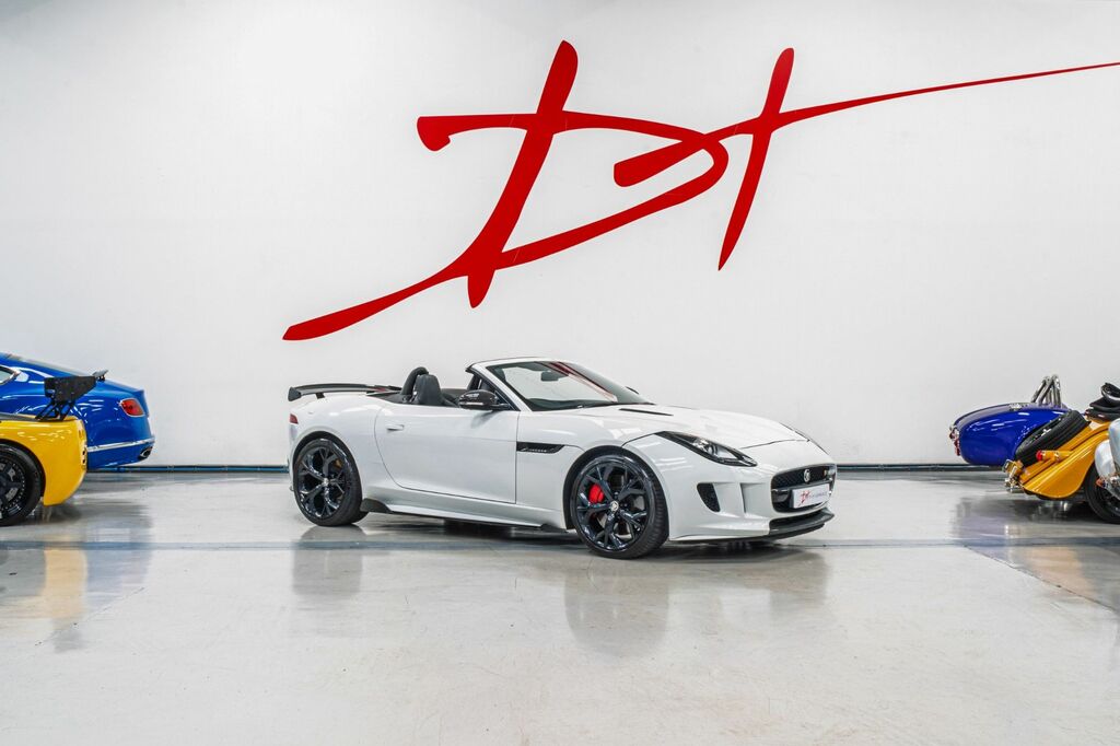 Jaguar F-Type 2013 5.0 V8 S Convertible Euro 5 OE63EFW White #2