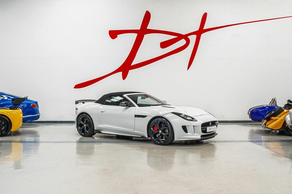 Jaguar F-Type 2013 5.0 V8 S Convertible Euro 5 OE63EFW White