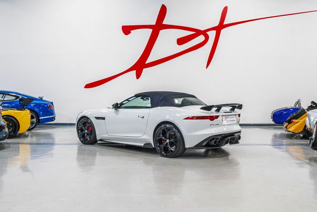 Jaguar F-Type 2013 5.0 V8 S Convertible Euro 5 OE63EFW White #3