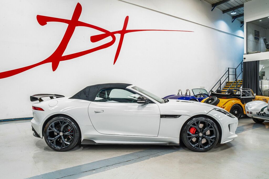 Jaguar F-Type 2013 5.0 V8 S Convertible Euro 5 OE63EFW White #5