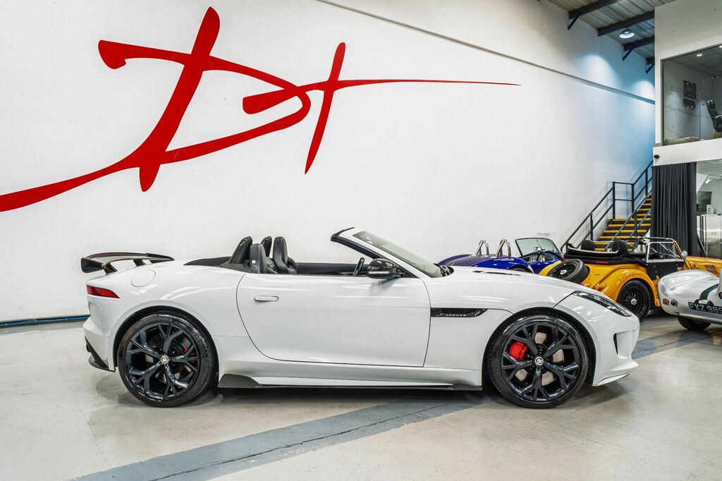 Jaguar F-Type 2013 5.0 V8 S Convertible Euro 5 OE63EFW White #6