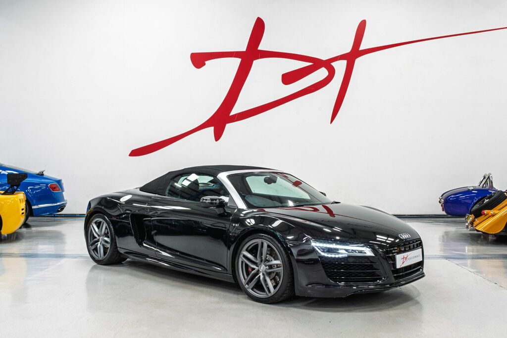 Audi R8 2014 5.2 Fsi V10 Spyder S Tronic Quattr Black