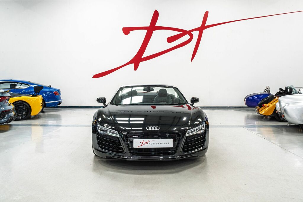 Audi R8 2014 5.2 Fsi V10 Spyder S Tronic Quattr Black #6