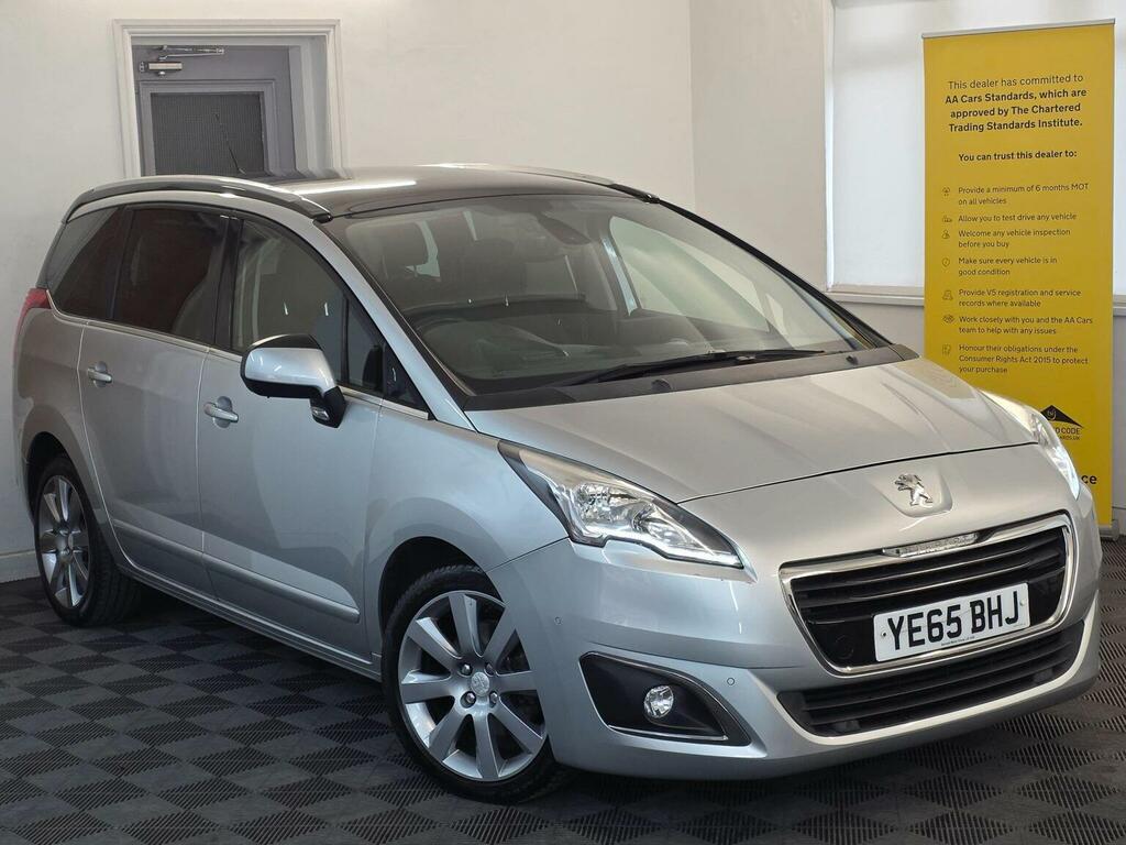 Peugeot 5008 2.0 Bluehdi Allure Euro 6 S S Silver #3