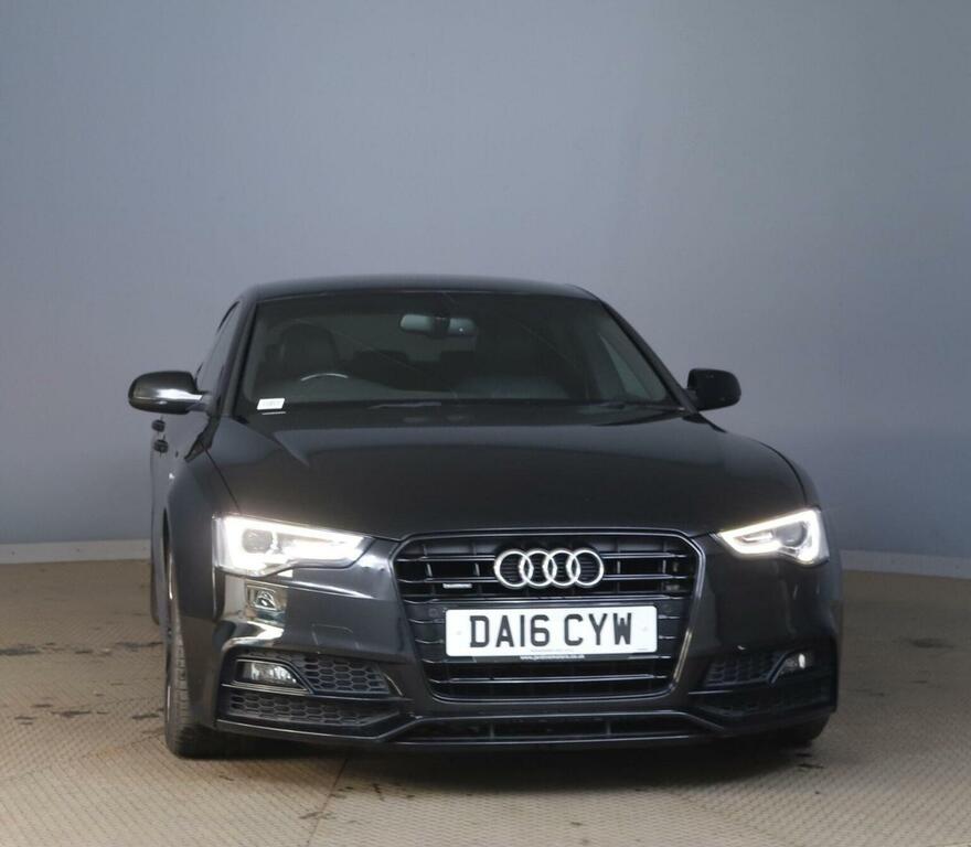 Audi A5 2.0 Tdi Black Edition Plus Sportback S Tronic Quat Black #4