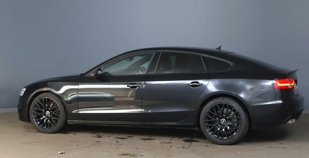 Audi A5 2.0 Tdi Black Edition Plus Sportback S Tronic Quat Black #3