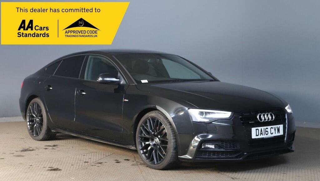 Audi A5 2.0 Tdi Black Edition Plus Sportback S Tronic Quat Black