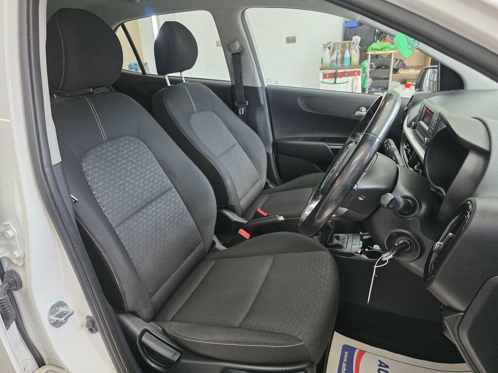 Kia Picanto 1.25 3 Hatchback Euro 6 83 Bhp White #8