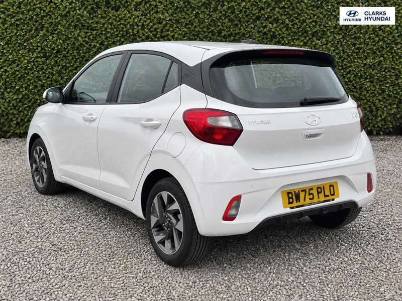 Hyundai I10 1.0 Advance Hatchback Euro 6 S BW75PLO White #6