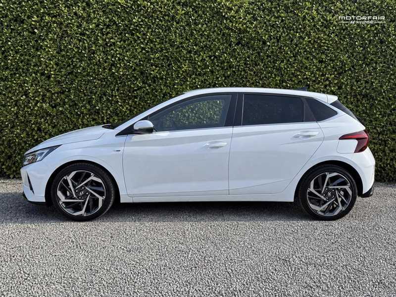 Hyundai I20 1.0 T-gdi Mhev Premium Hatchback Hybrid White #4