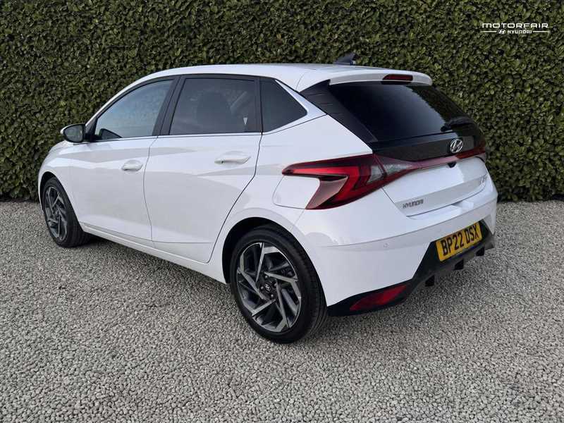 Hyundai I20 1.0 T-gdi Mhev Premium Hatchback Hybrid White #6